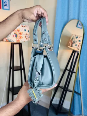Beautiful pastel color vanity bag